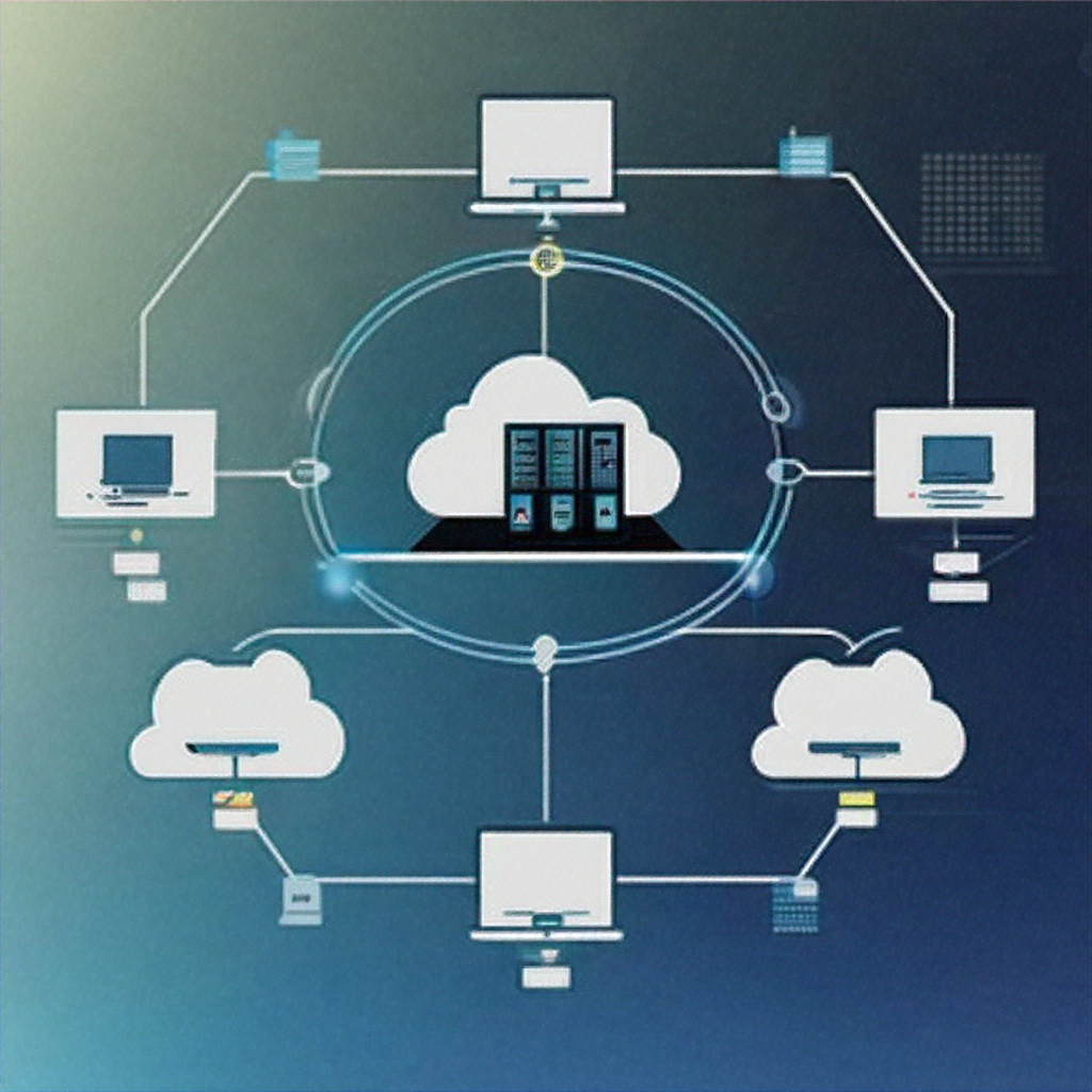 Cloud Migration Illustration